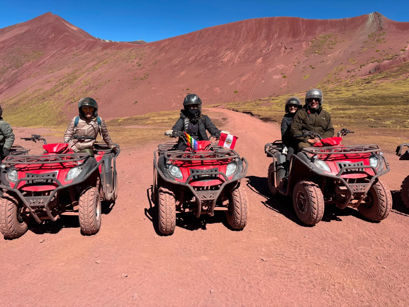 Adventure ATV tour near Rainbow Mountain in Cusco