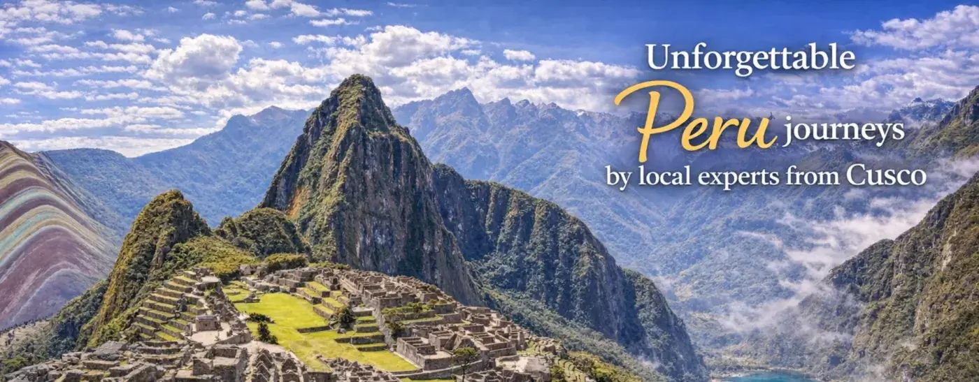 Machu Picchu entre montañas andinas, destino emblemático para viajar por Perú.