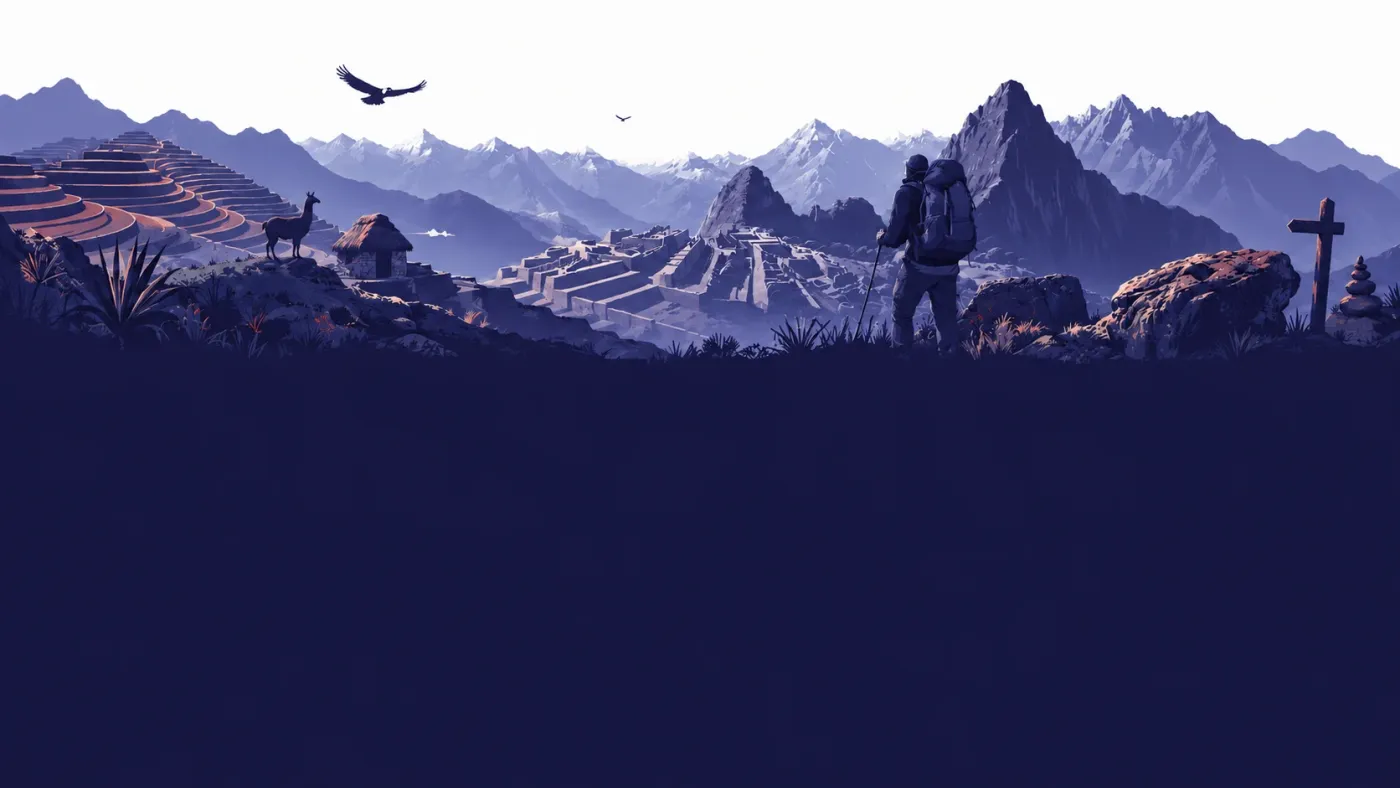 Andean landscape of Peru